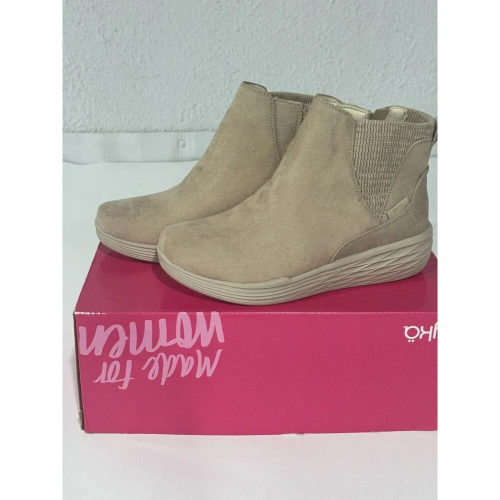 Ryka Women’s Noelle Next Water Resistant Wedge Ankle Boots Size 6 1/2